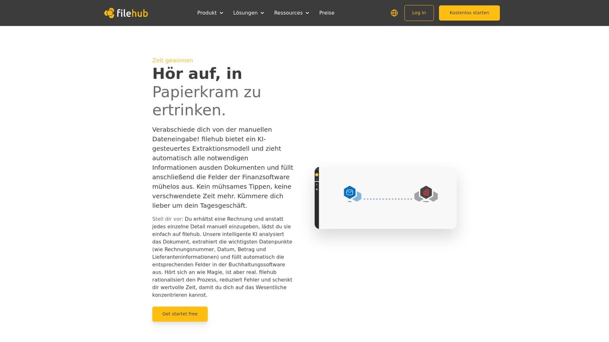 Rechnungen Telekom Leitfaden 2025: Alles Wichtige im Überblick - Rechnungsautomatisierung mit filehub