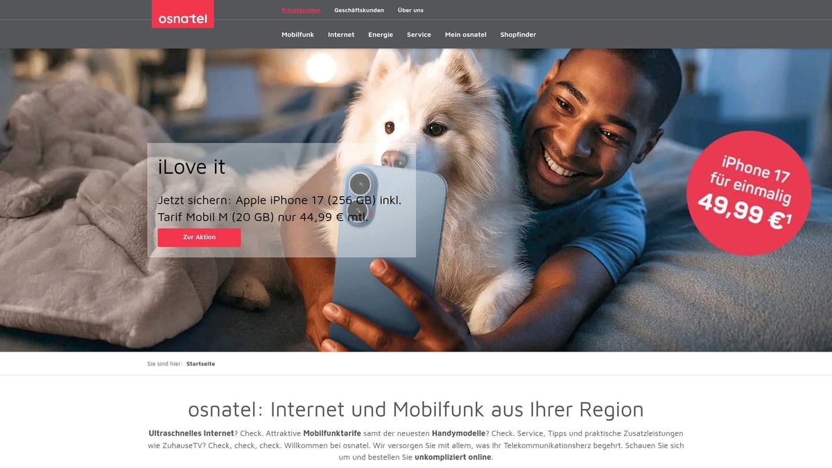 7 Gr&uuml;nde, warum osnatel 2026 die beste Wahl ist - 2. Regionale St&auml;rke & pers&ouml;nlicher Service