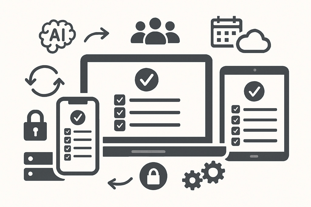 Die wichtigsten Funktionen einer Aufgabenverwaltungs-App 2025
