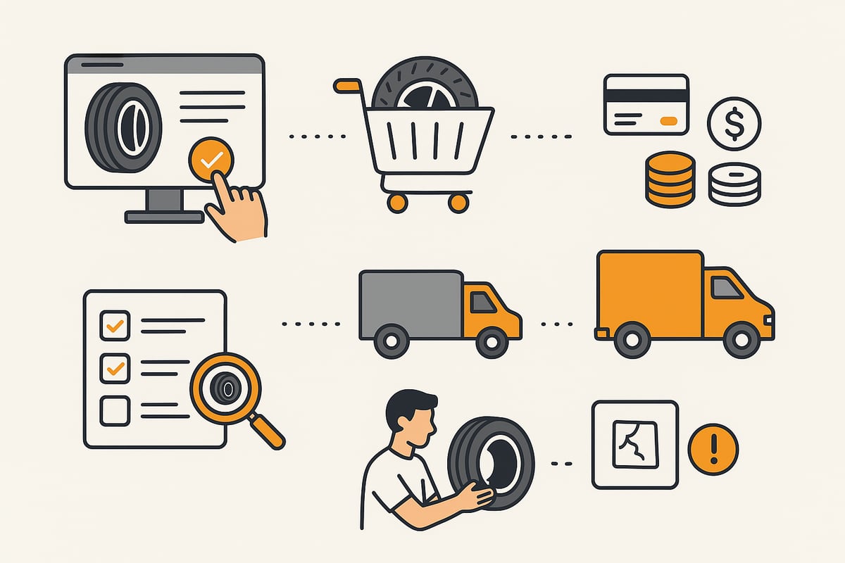 The ordering process at Reifenleader: Step-by-step guide