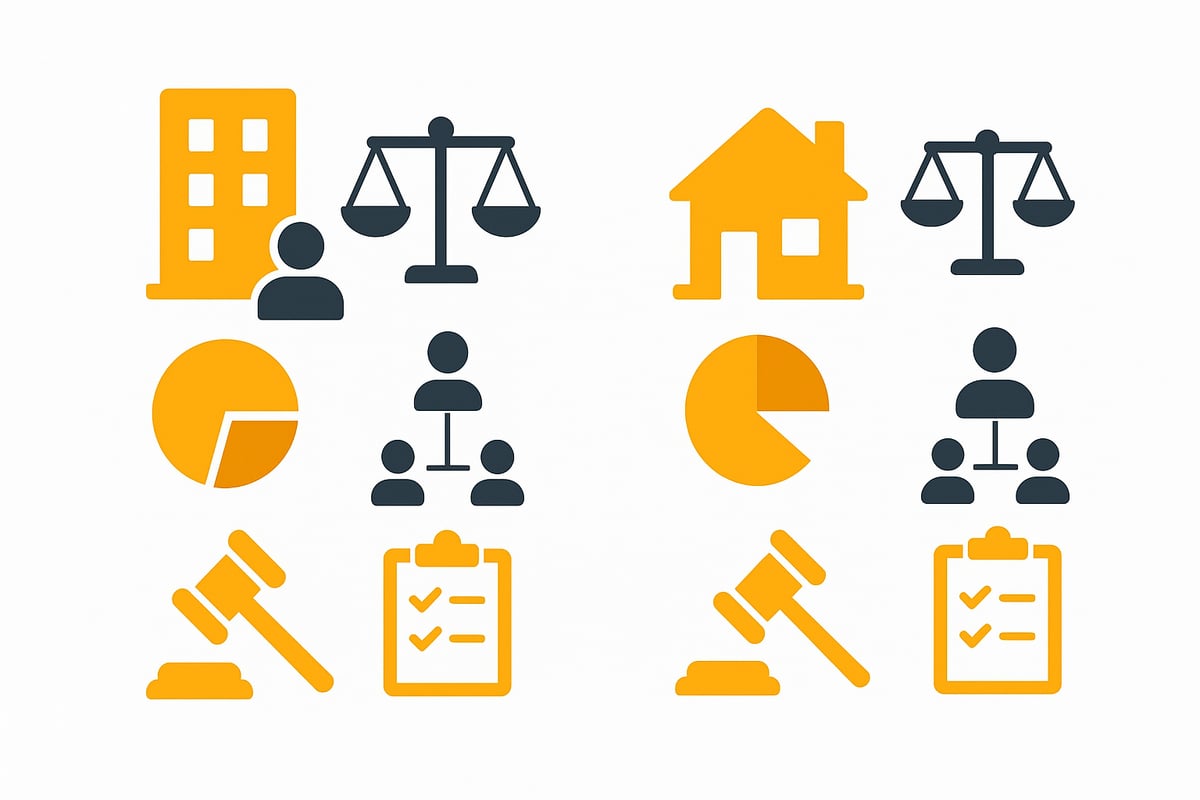 WEG-Verwaltung vs. klassische Hausverwaltung: Unterschiede & Besonderheiten