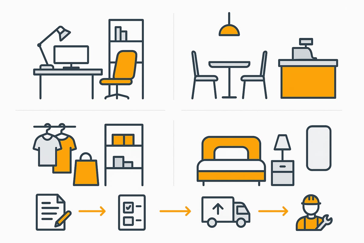 Step by step: Furnishing successfully with IKEA Business