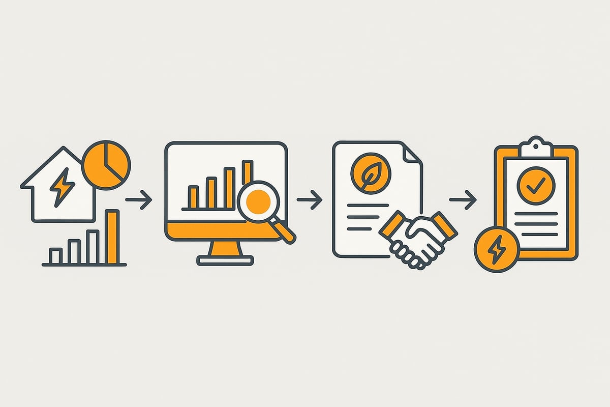 Schritt-f&uuml;r-Schritt: Nachhaltig den Stromanbieter wechseln