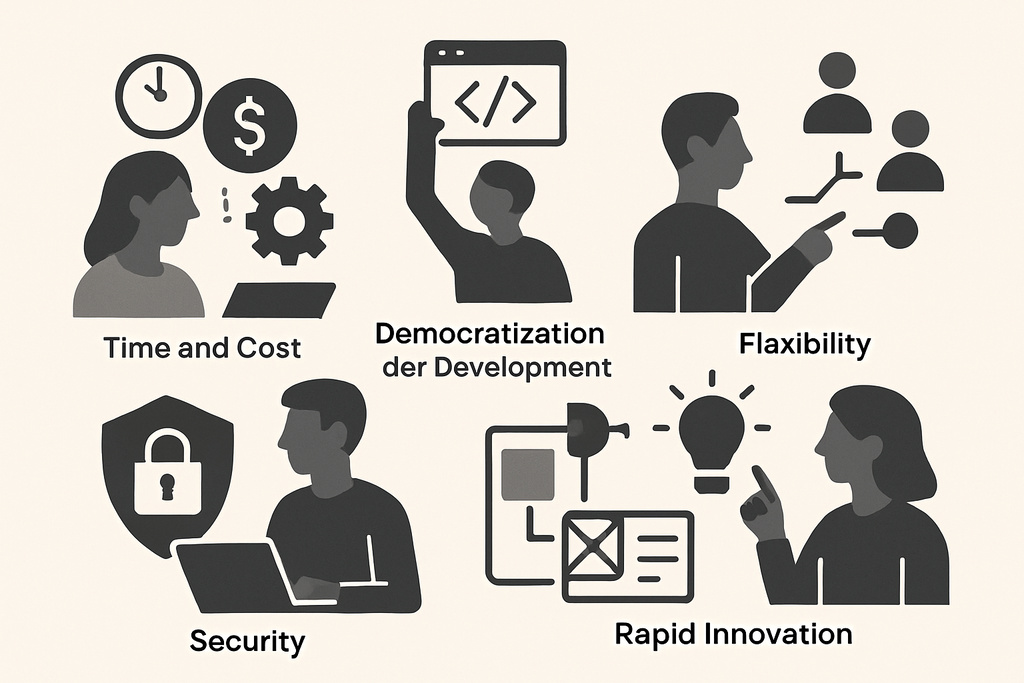 Vorteile von Low-Code: Effizienz, Geschwindigkeit und Innovation