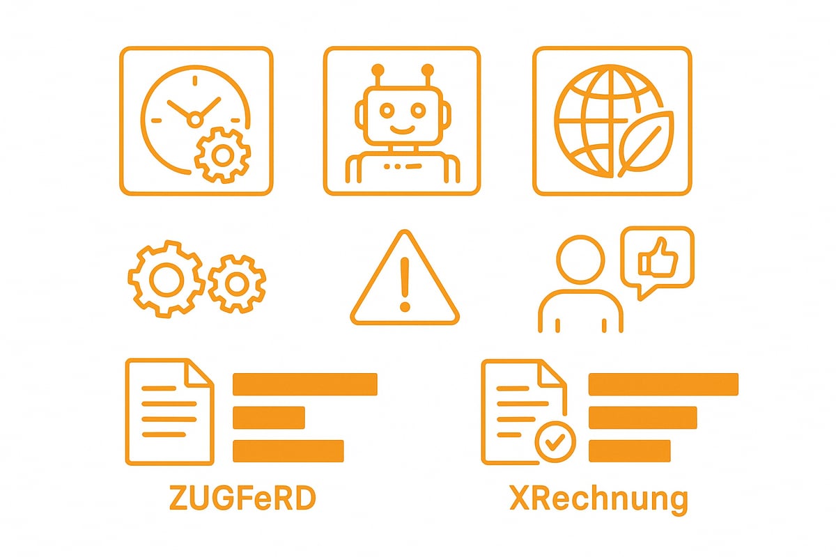Vorteile und Herausforderungen von ZUGFeRD