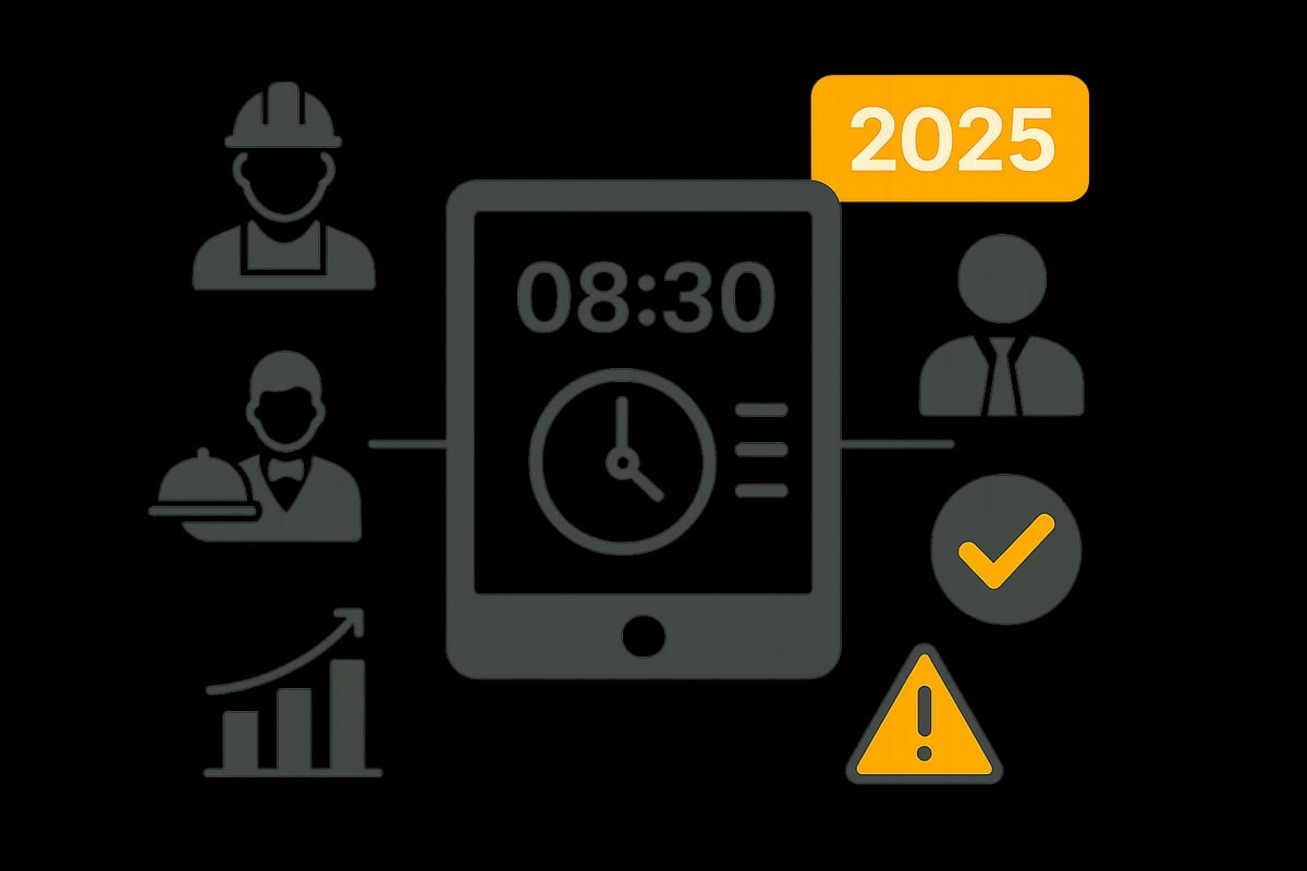 Working time recording 2025: Legal innovations and obligations