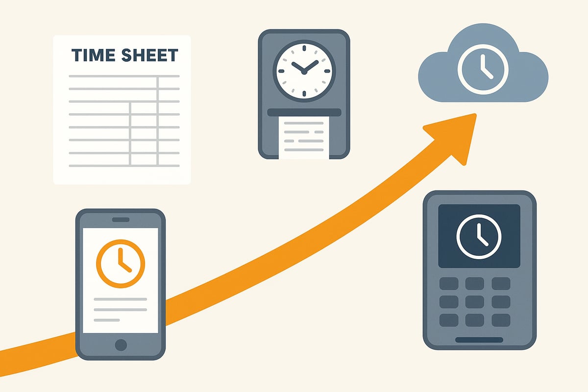 Models and systems of working time recording: Analog and digital solutions