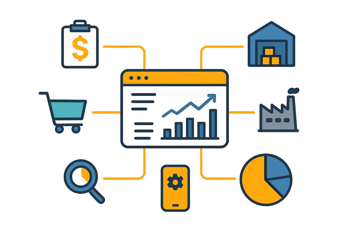 Zentrale Funktionen & Module von SAP Business One 2026