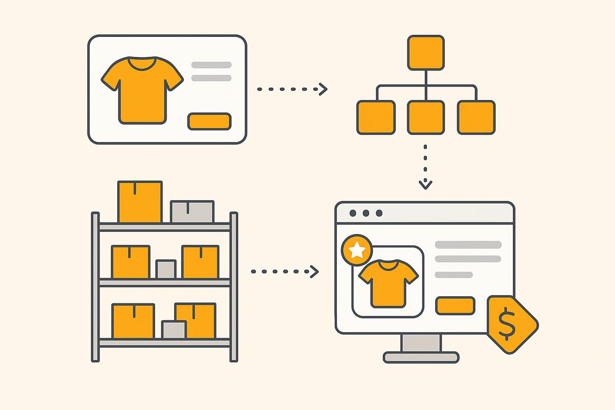 Schritt 3: Produkte, Kategorien und Bestandsmanagement