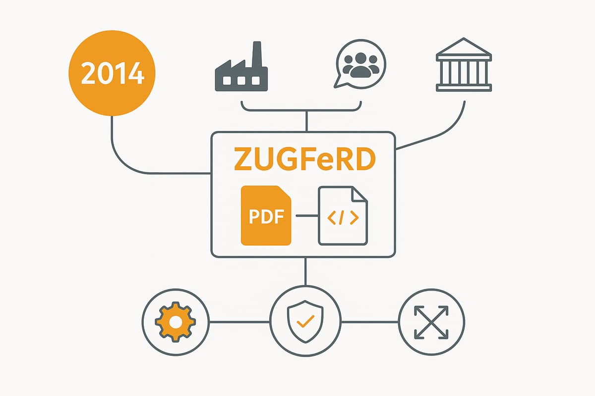 Aufbau und Funktionsweise von ZUGFeRD