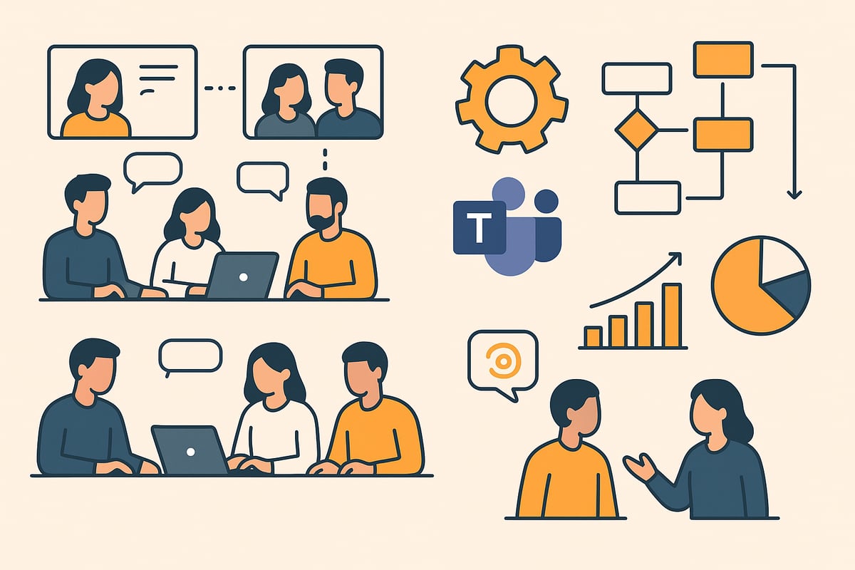 Effektive Teamkommunikation und Zusammenarbeit fördern