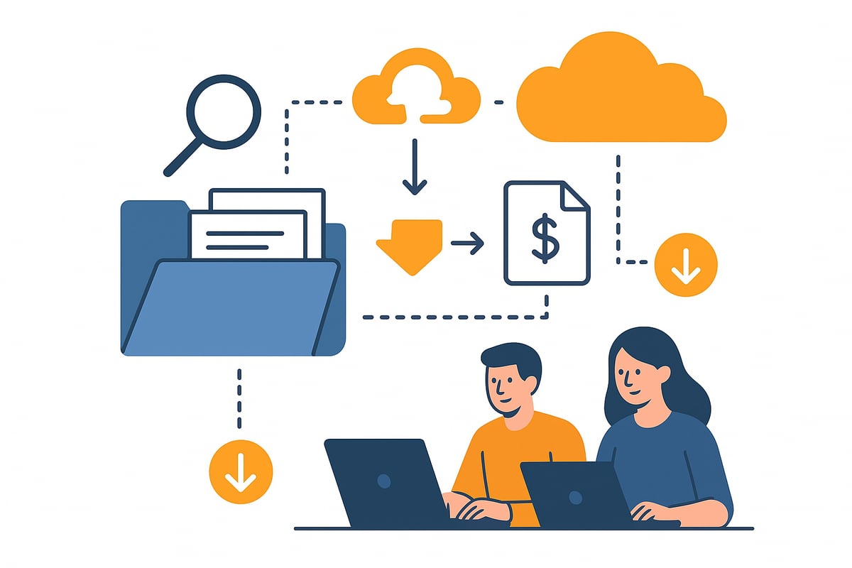 Find, download, and store Dropbox invoices: step by step