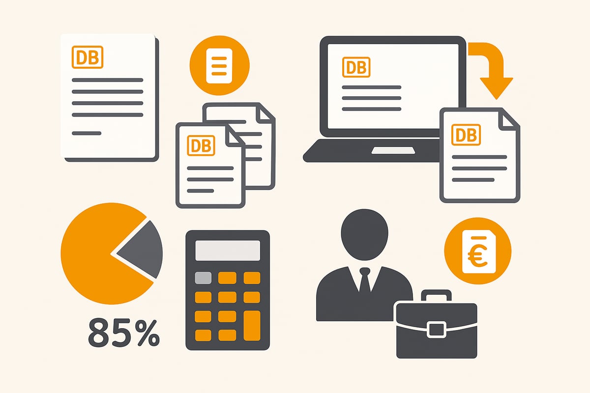 Was ist eine Deutsche Bahn Rechnung?