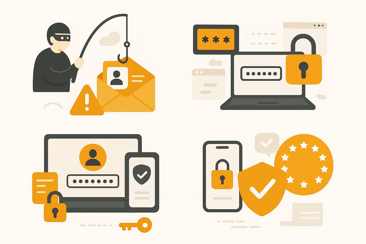 Security for the sevDesk login: Protection against risks &amp; attacks