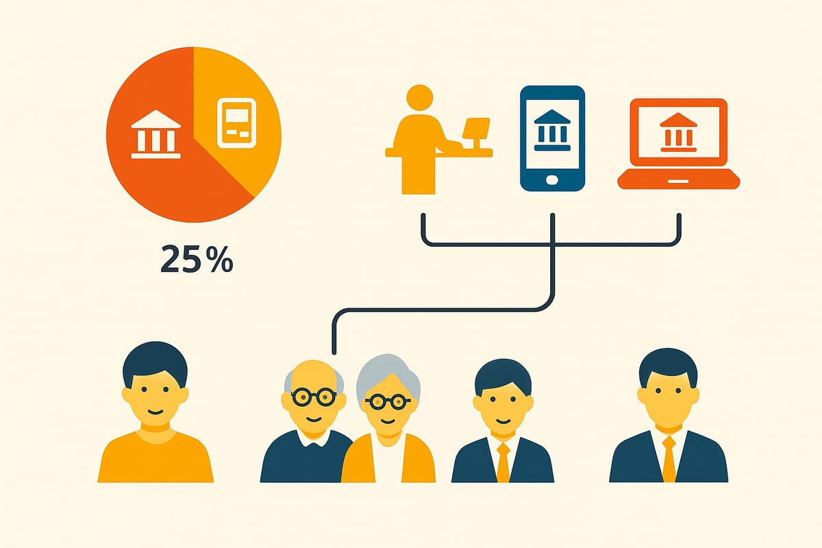 Filialnetz, Beratung und persönliche Services: So bleiben Sie flexibel
