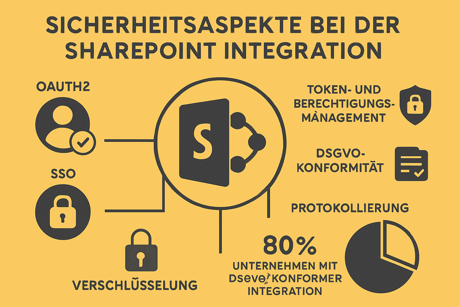 Sicherheit, Zugriff und Compliance bei der SharePoint-Integration