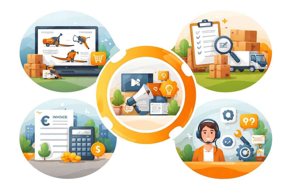 STIHL B2B portal feature overview