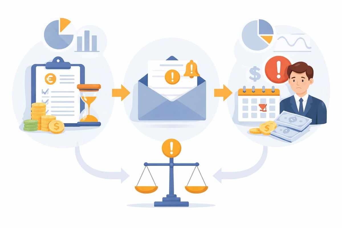 Legal entry into default