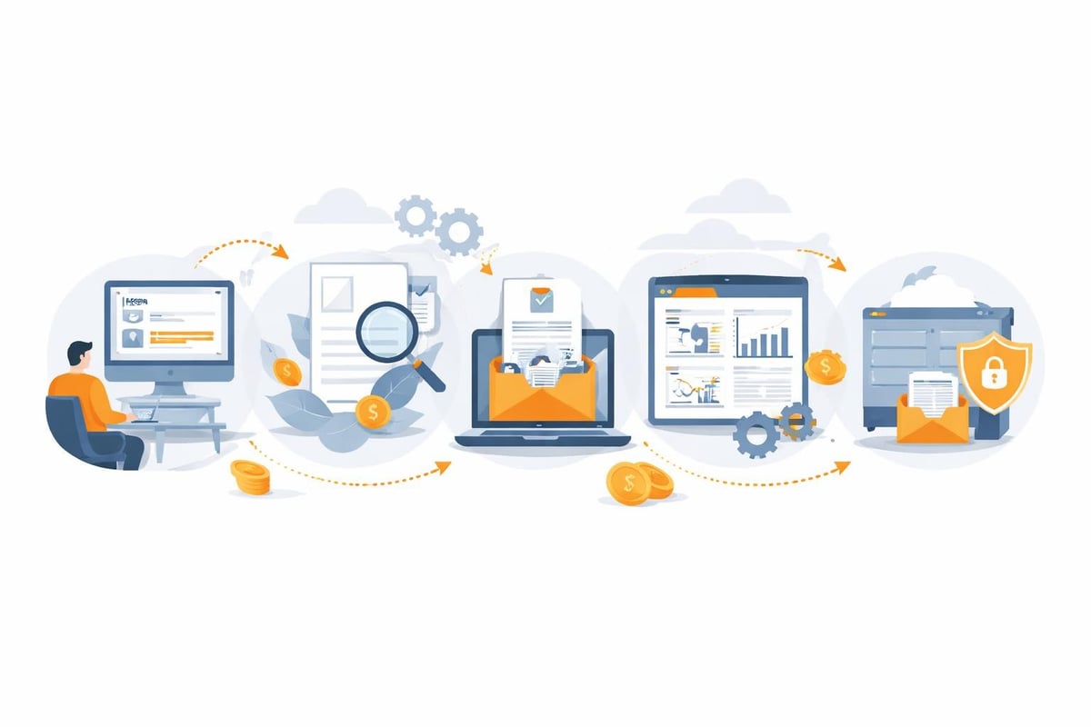 Automated invoice workflow