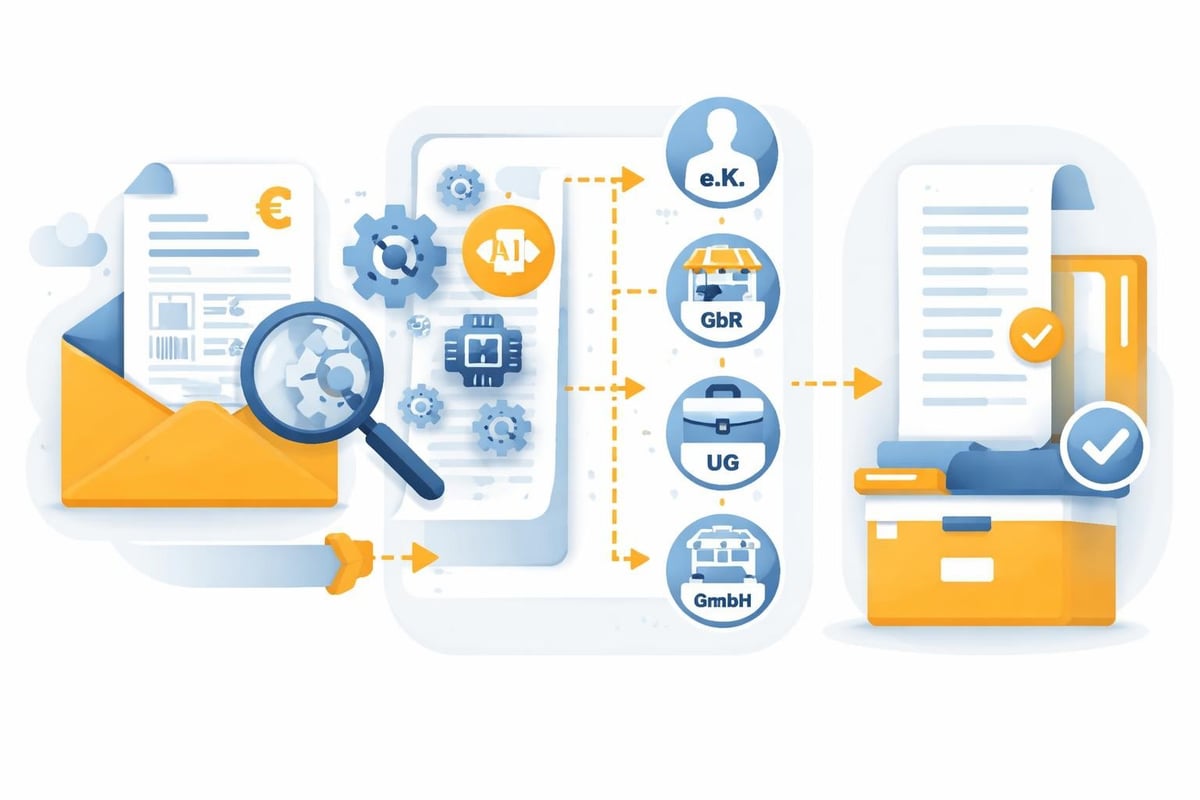 Workflow Rechnungsverarbeitung
