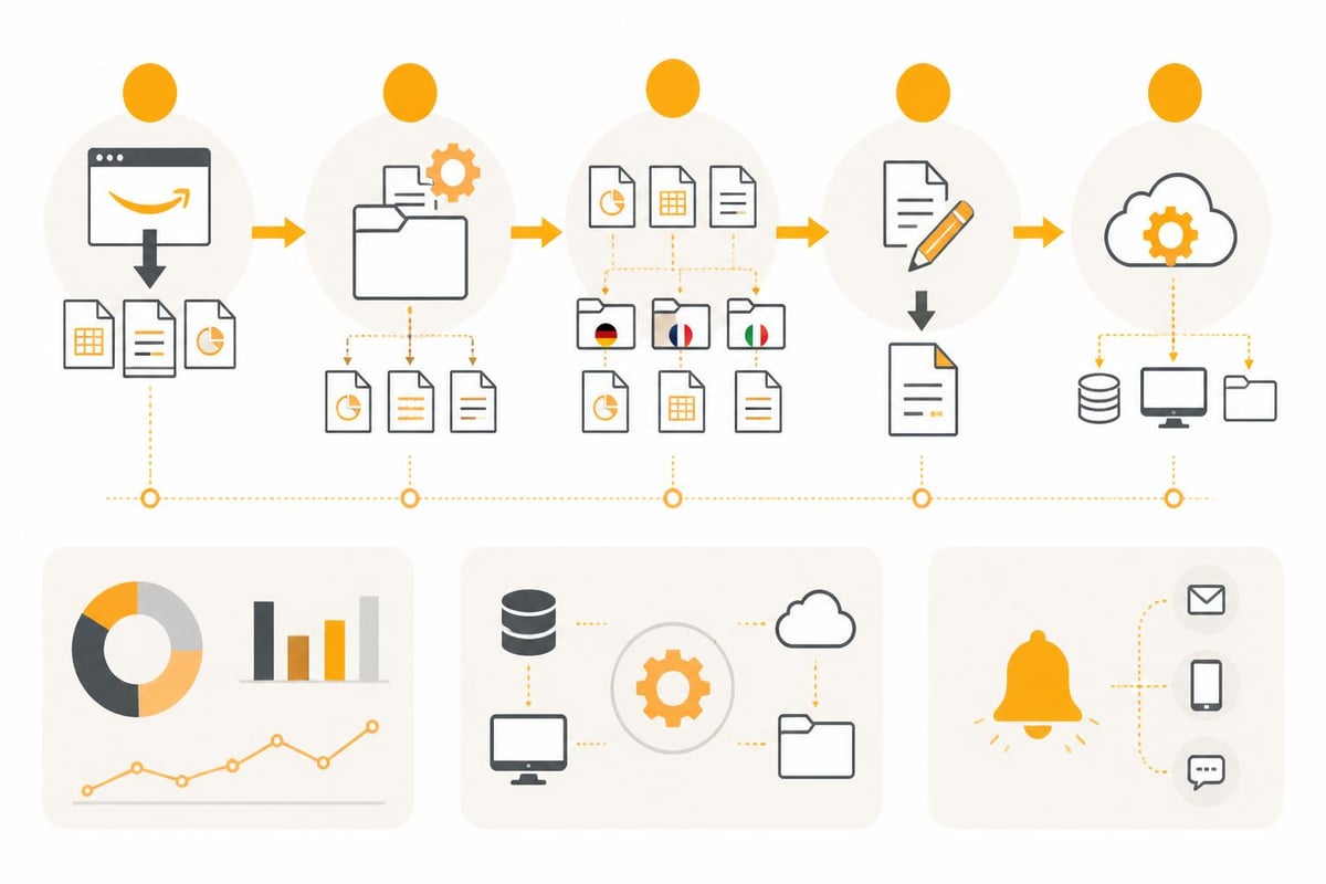Automated Amazon document workflow