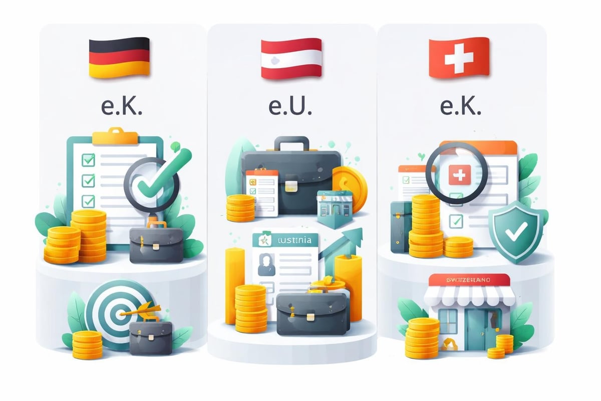 DACH-Vergleich Einzelunternehmen