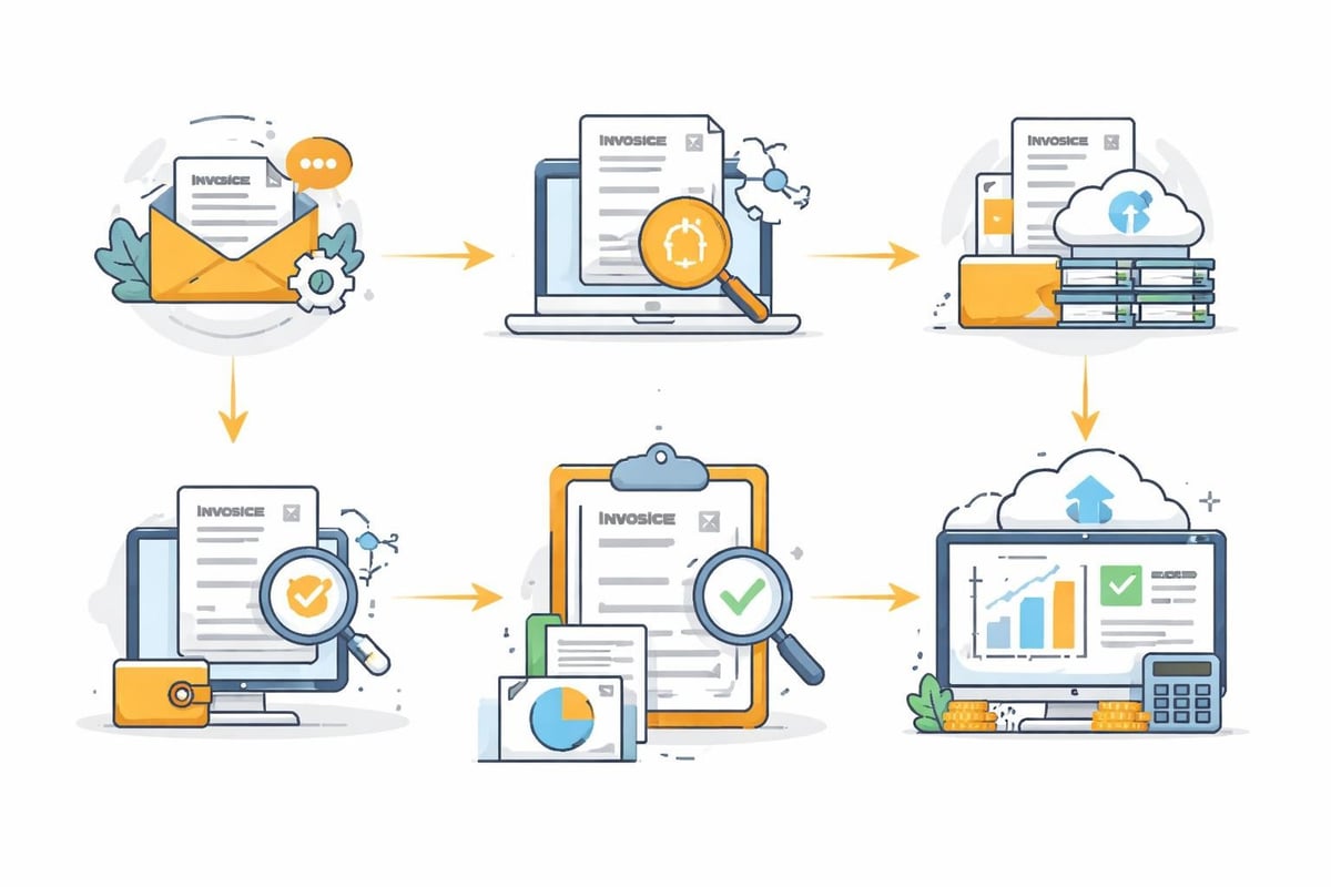 Workflow Rechnungsverarbeitung