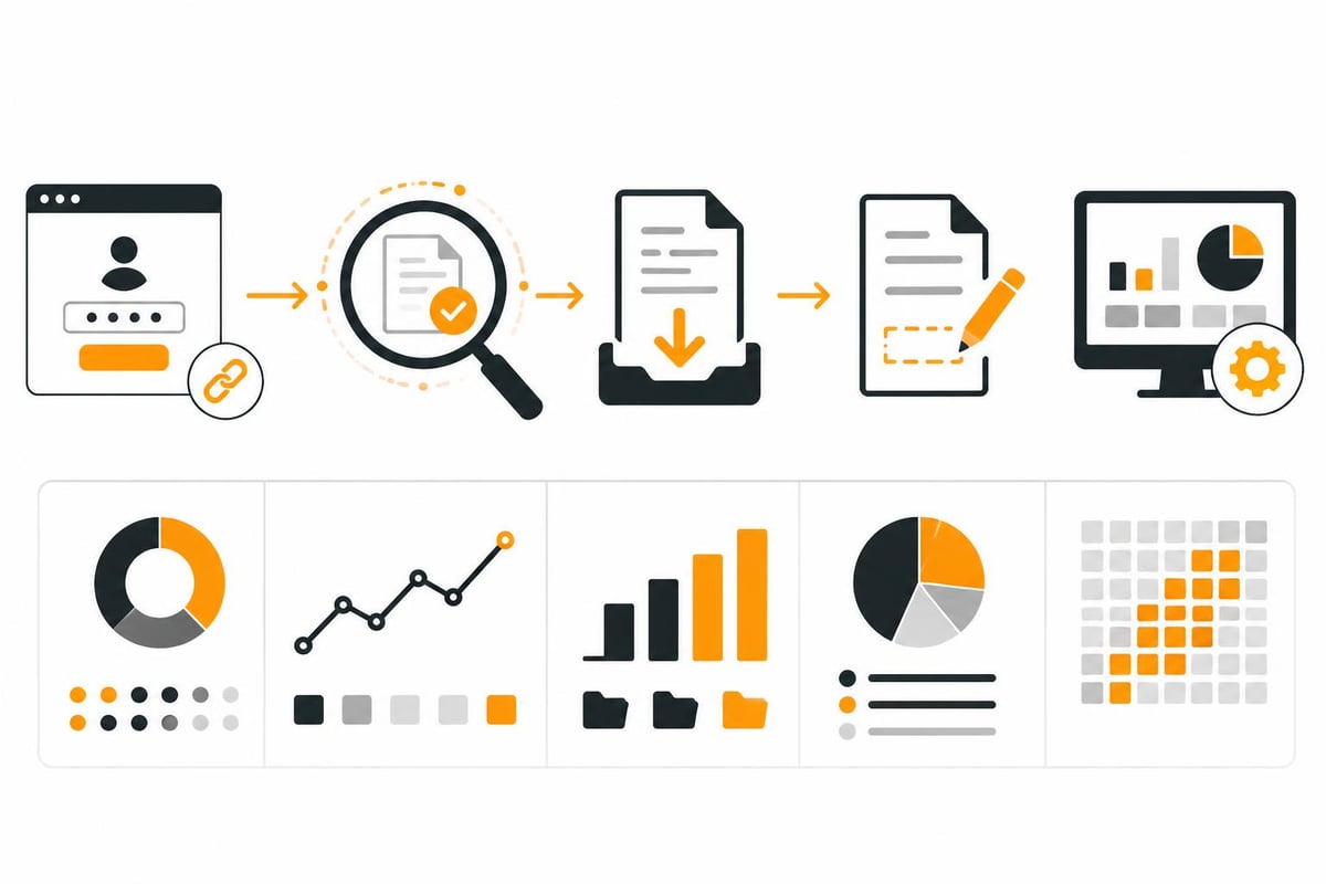 Automatisierter Rechnungsabruf-Workflow