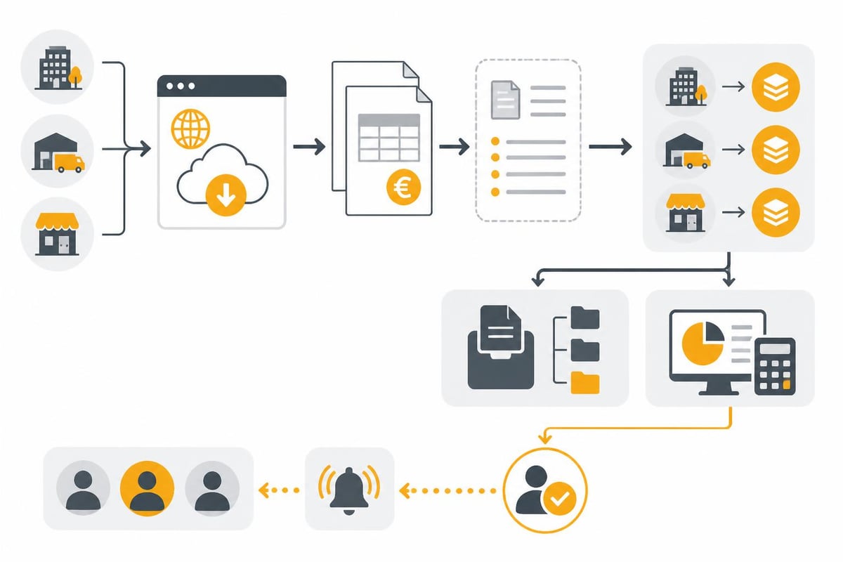 Multi-Standort Workflow