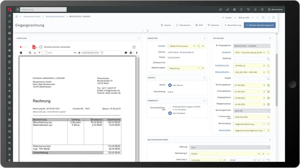 Lexware Office Funktionen