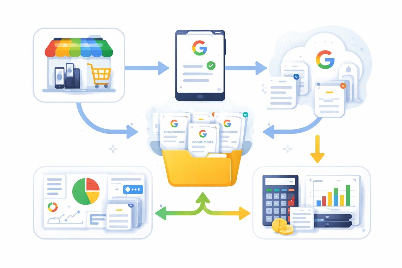 Google Store Rechnung finden, verwalten & automatisieren